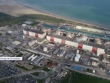 Centrale de Gravelines, vue aérienne