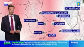 Météo Rhône: une journée sous les nuages, jusqu'à 29°C à Lyon