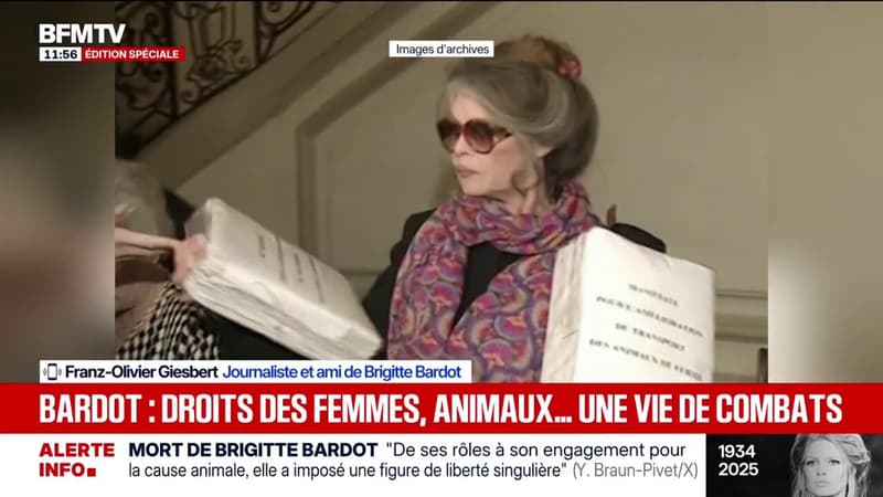 Franz-Olivier Giesbert, journaliste et ami de Brigitte Bardot réagit à son décès