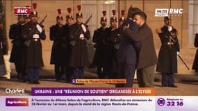 Ukraine : une "réunion de soutien" organisée à l'Élysée 