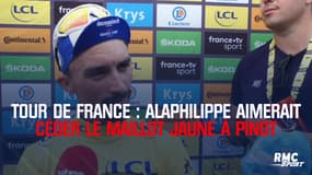 Tour de France – Alaphilippe aimerait céder le maillot jaune à Pinot