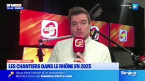 Rhône: les chantiers dans le département en 2025