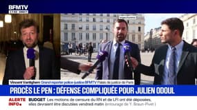 Procès en appel du RN: Julien Odoul en grande difficulté lors de son audition