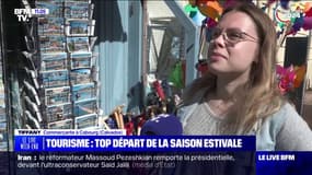 Départs en vacances: une commerçante de Cabourg (Calvados) déplore un début de saison estivale "très très calme"