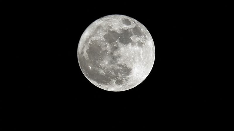 Une pleine lune (photo d'illustration)