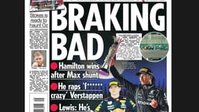 La Une de The Sun 