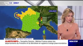 Le Finistère et le Morbihan placés en vigilance orange pluie-inondation