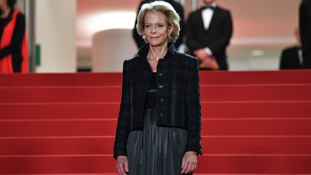 La présidente du CNC Frédérique Bredin lors du festival de Cannes