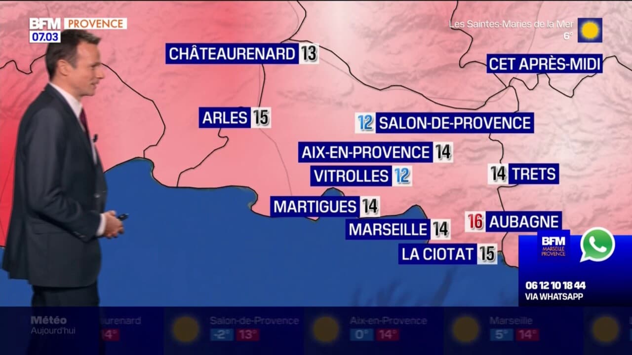 M T O Bouches Du Rh Ne Un Grand Soleil Ce Mardi Et Des Temp Ratures Particuli Rement Douces