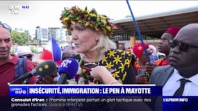 Marine Le Pen: "Le bilan de la première [opération Wuambushu] il est terriblement négatif'