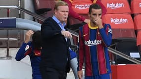 Ronald Koeman et Antoine Griezmann
