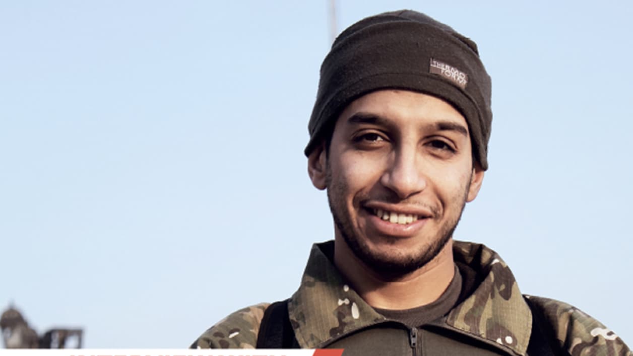 Photo non datée d'un homme présenté comme Abdelhamid Abaaoud, un jihadiste belge soupçonné d'être le commanditaire des attentats de Paris. Photo non datée d'un homme présenté comme Abdelhamid Abaaoud, un jihadiste belge soupçonné d'être le commanditaire des attentats de Paris.