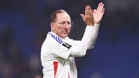 John Textor avec l'OL le 10 novembre 2024