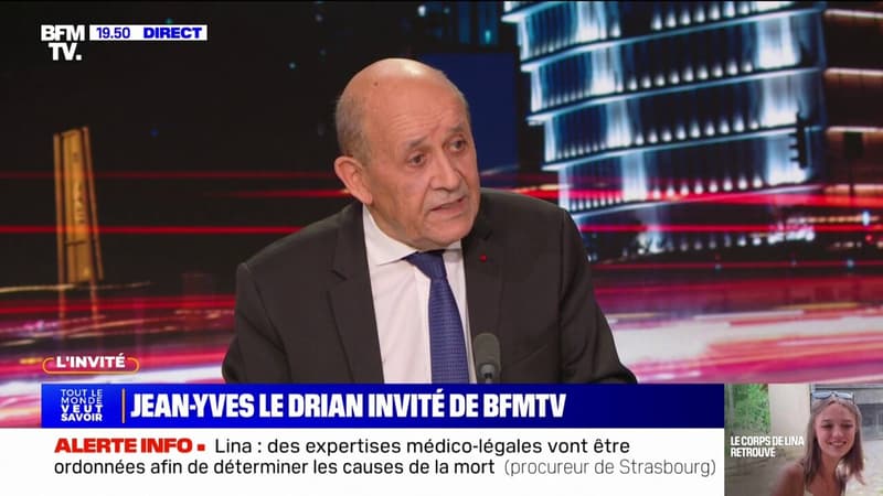 Jean-Yves Le Drian (ancien ministre des Affaires étrangères): 