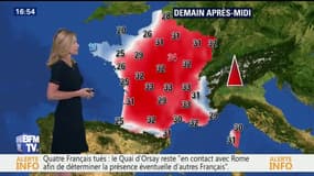 Les températures vont grimper demain avec jusqu'à 34 degrés à Auxerre
