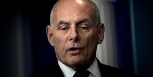 Le secrétaire général de la Maison Blanche, John Kelly, a évoqué jeudi la mort de son fils en Afghanistan