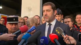 Christophe Castaner en déplacement dans le Var ce dimanche après-midi.