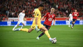 Geronimo Rulli lors de Lille-OM, le 4 mai 2025.