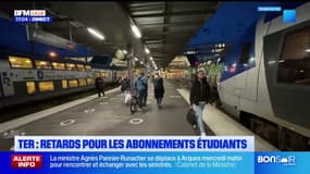 TER: des étudiants boursiers sans abonnement à cause d'un retard du Crous