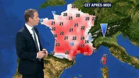 Pas plus de 23°C au nord, jusqu’à 30°C dans le sud… beaucoup de nuages mais peu de précipitations pour ce mercredi