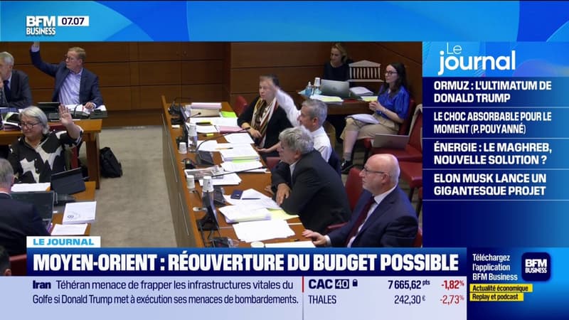 Moyen-Orient : réouverture du budget possible