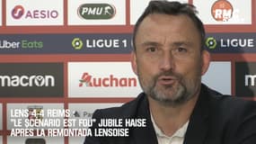 Lens-Reims (4-4) : « Le scénario est fou » jubile Haise après la remontada lensoise