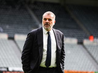 Ange Postecoglou avec Tottenham, le 4 avril 2024