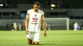 La procession à genoux de Thiago Silva après le maintien de Fluminense, le 8 décembre 2024