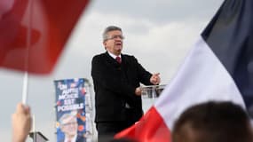 Jean-Luc Mélenchon à Marseille, le 27 mars 2022