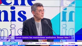 Lever toutes les restrictions sanitaires : bonne idée ? "On a besoin de perspectives et qu’on nous dise que la fin approche" déclare Thierry Moreau.