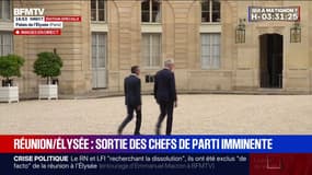 Crise politique: Bruno Retailleau et Laurent Wauquiez ont quitté l'Élysée ensemble après la réunion avec Emmanuel Macron