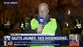 Benoît Julou, gilet jaune: "il existe des dissensions mais on veut tous aller dans le même sens"