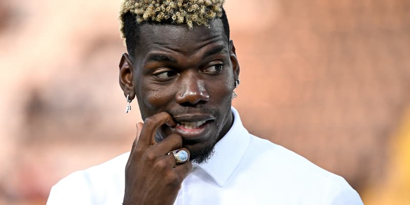 Paul Pogba en septembre 2023