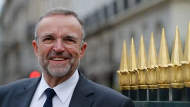 Etienne Blanc, candidat LR aux élections municipales à Lyon.