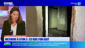 Un incendie à Lyon 3e a fait 4 victimes