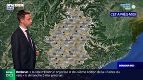 Météo Alpes du Sud: nuages et pluies pour cette fin de semaine