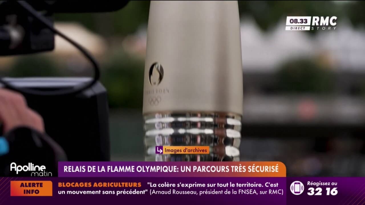 Relais De La Flamme Olympique : Un Parcours Très Sécurisé