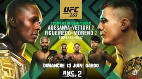 UFC 263 : Adesanya vs Vettori, la revanche à suivre sur RMC Sport 2