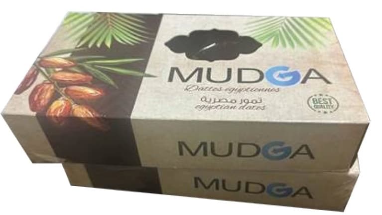 Ces dattes de la marque Mudga sont rappelées.