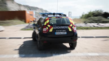 Une voiture de gendarmerie (illustration)