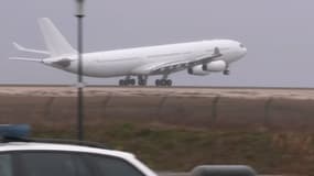L'A340 de la compagnie aérienne roumaine Legend Airlines est parti de l'aéroport de Châlons-Vatry (Marne) ce lundi 25 décembre