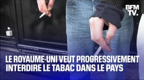 Le Royaume-Uni veut progressivement interdire le tabac dans le pays