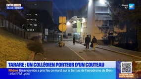 Tarare: un collégien en garde à vue après avoir amené un couteau à la cité scolaire René Cassin