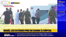Israël: des ex-otages pris en charge à l'hôpital après leur libération
