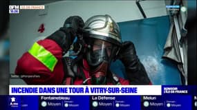 Vitry-sur-Seine: un incendie dans une tour