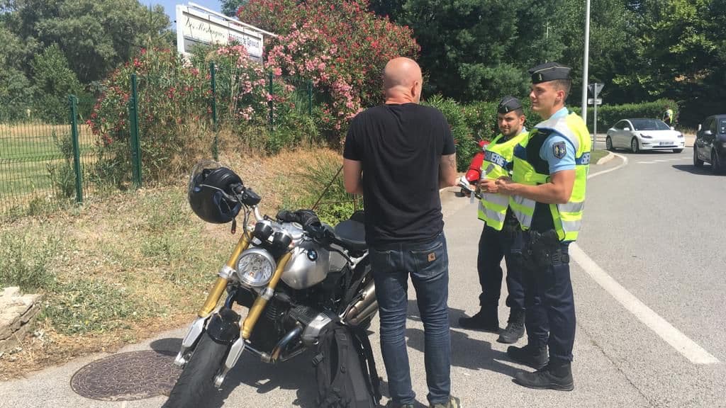 120 personnes en deux-roues contrôlées dans le golfe de Saint-Tropez