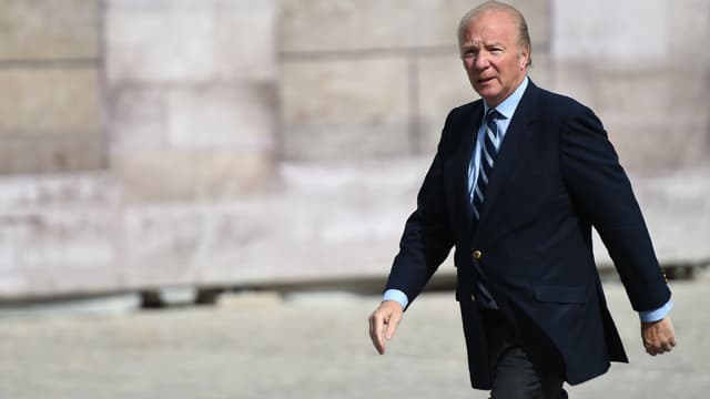 Brice Hortefeux à l'Hotel des Invalides le 3 juillet 2015