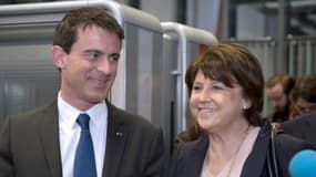 Martine Aubry a assuré mercredi n'avoir "aucun problème" avec Manuel Valls, 