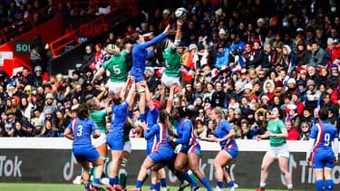 Les joueuses du XV de France ont régalé face à l'Irlande