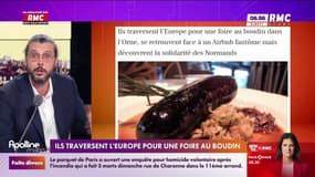 On n'a pas osé vous en parler : Ils traversent l'Europe pour une foire au boudin - 10/04